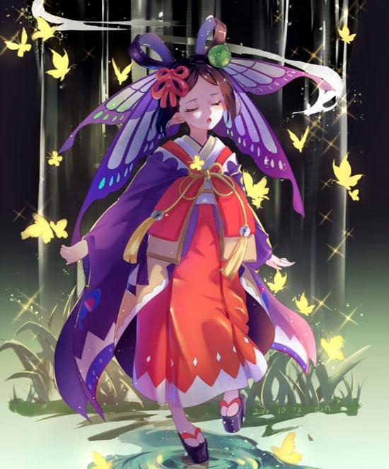 阴阳师手游蝴蝶精完全(阴阳师手游蝴蝶精在哪里打)