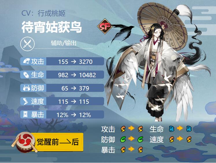 2021阴阳师待宵姑获鸟御魂搭配