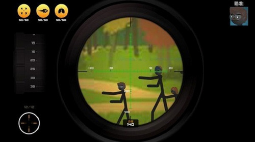 鹰眼4火柴人狙击无限金币汉化版下载安装-鹰眼4火柴人狙击无限金币版 v1.3.23下载 运行截图2