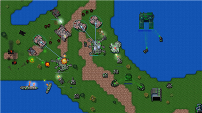 铁锈战争破解版无限金币无限造兵中文版下载_铁锈战争破解版无限金币中文最新版下载v1.0.0 无冷却版 运行截图1