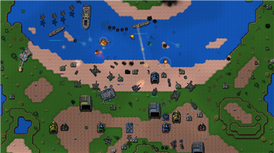 铁锈战争破解版无限金币无限造兵中文版下载_铁锈战争破解版无限金币中文最新版下载v1.0.0 无冷却版 运行截图2