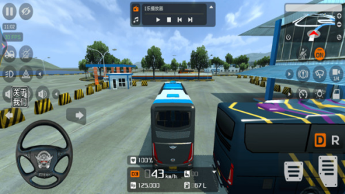 印尼巴士模拟器2破解版下载-印尼巴士模拟器2无限金币中文版下载v1.1 内置菜单版 运行截图1