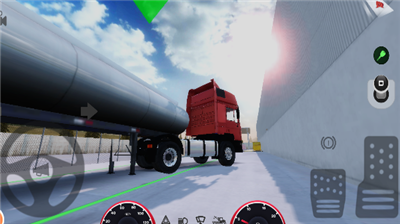 欧洲卡车模拟4手机版破解版下载_欧洲卡车模拟4无限金币版v1.0 内置菜单版 运行截图5