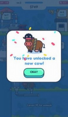 牛奶工厂破解版下载2025_牛奶工厂内置菜单版下载v1.1无限金币版 运行截图1