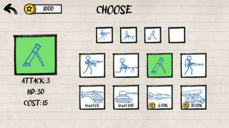 火柴人纸上大战破解版2025下载-火柴人纸上大战内置作弊菜单下载v1.0 免广告版 运行截图2