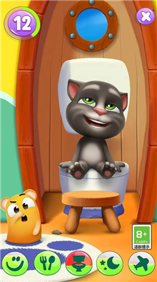 我的汤姆猫2破解版无限金币钻石2025版下载_我的汤姆猫2破解版无限金币钻石苹果版下载v4.8.1 无限食物版 运行截图1