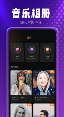 蓝莓音乐助手功能界面