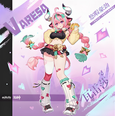 原神瓦雷莎：甜美角色与简单操作的强力选择