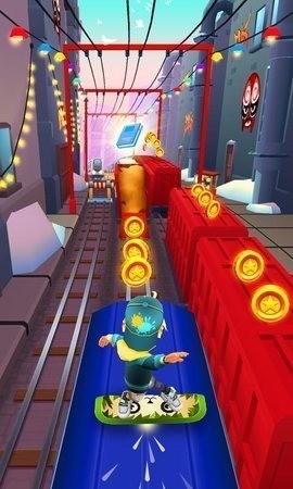 地铁跑酷开学季内购全皮肤下载-地铁跑酷开学季内购内置修改器下载 运行截图3