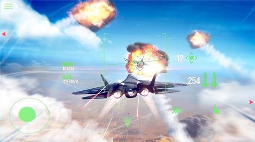 战斗机模拟器无线金币无线钻石版-战斗机模拟器中文版下载 运行截图3