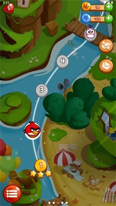 愤怒的小鸟爆破手游三消冒险解谜