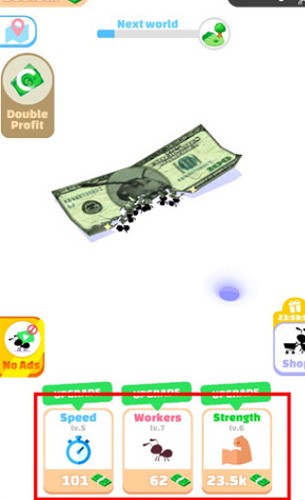 小蚁帝国无限金币无限钻石下载-小蚁帝国MOD菜单无限金币 v4.2.3下载 运行截图1