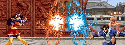 拳皇2002冰蓝版本下载-拳皇2002冰蓝版无限能量最新版下载 运行截图1
