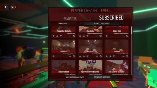 血染小镇关卡界面截图