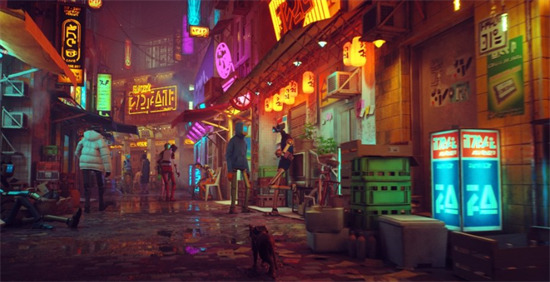 迷失stray游戏画面展示