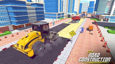 道路施工模拟器手机版下载_道路施工模拟器手机版v1.2 运行截图1