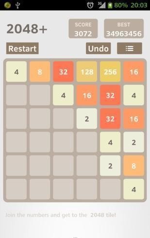 2048升级版中文版下载|(在线玩)2048升级版安卓版下载v5.1 运行截图3