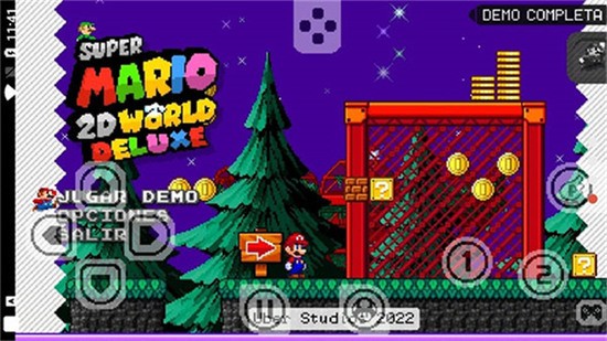 超级马里奥2d世界手机版(SM2DW Deluxe)下载-超级马里奥2d世界手机版全流程最新下载v1.0.2.3 汉化版 运行截图2
