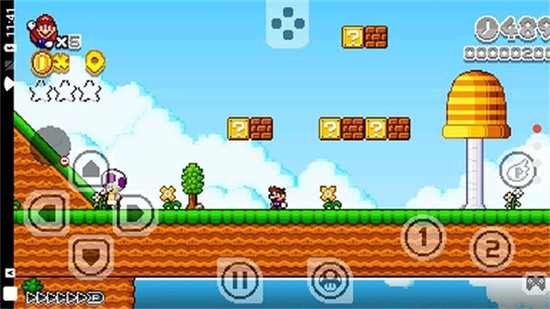 超级马里奥2d世界手机版(SM2DW Deluxe)下载-超级马里奥2d世界手机版全流程最新下载v1.0.2.3 汉化版 运行截图1