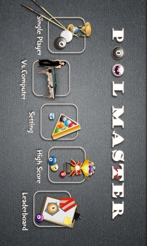 台球大师3D游戏界面展示