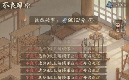 不良司课业巡查解锁条件与流程详细介绍