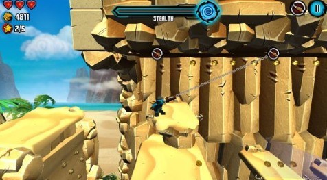 乐高幻影忍者安卓版战斗场景