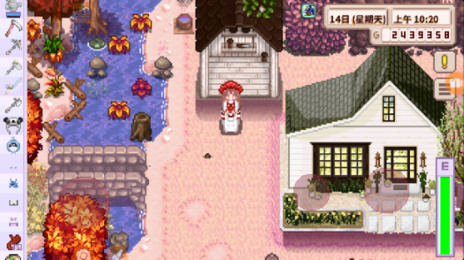 星露谷物语 村庄互动场景