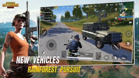 PUBG国际服战斗画面