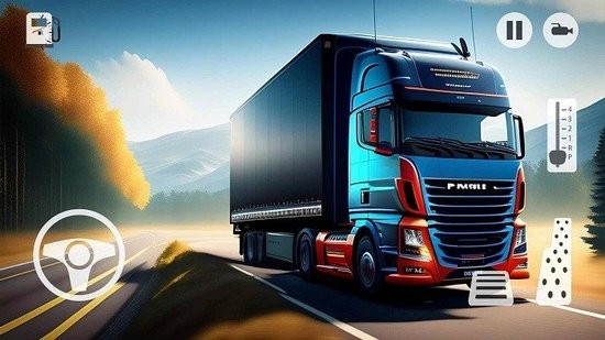卡车模拟驾驶欧洲下载2024-卡车模拟驾驶欧洲(Truck Simulator Drive Europe)中文版下载 运行截图2