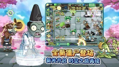 植物大战僵尸1多场景战斗截图