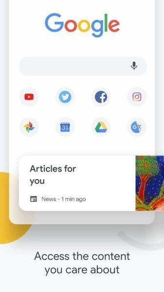 谷歌浏览器官网下载-谷歌浏览器(Google Chrome)手机中文版下载v89.0.2 安卓版 运行截图2