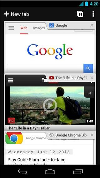 谷歌浏览器手机版下载-谷歌浏览器官方最新版-谷歌浏览器中文手机版 运行截图1