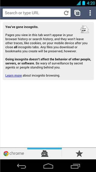 谷歌浏览器手机版下载-谷歌浏览器官方最新版-谷歌浏览器中文手机版 运行截图3