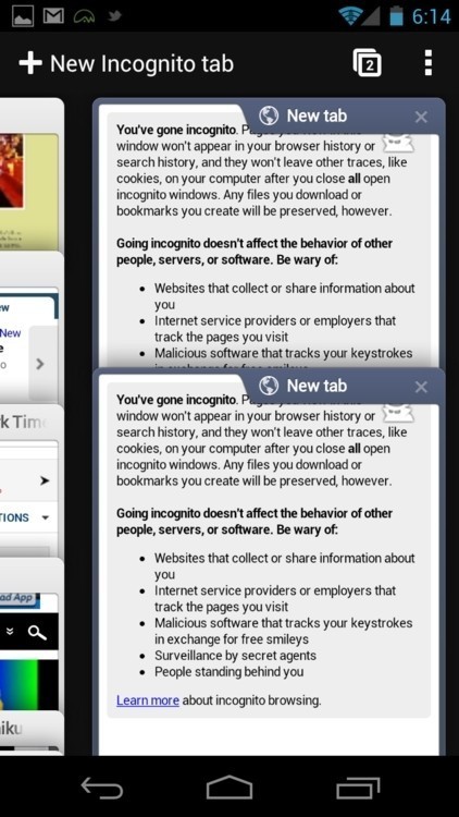 谷歌浏览器Chrome功能特点截图