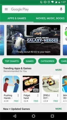 Google Play商店应用界面展示