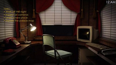 五夜与青蛙2游戏恐怖场景截图